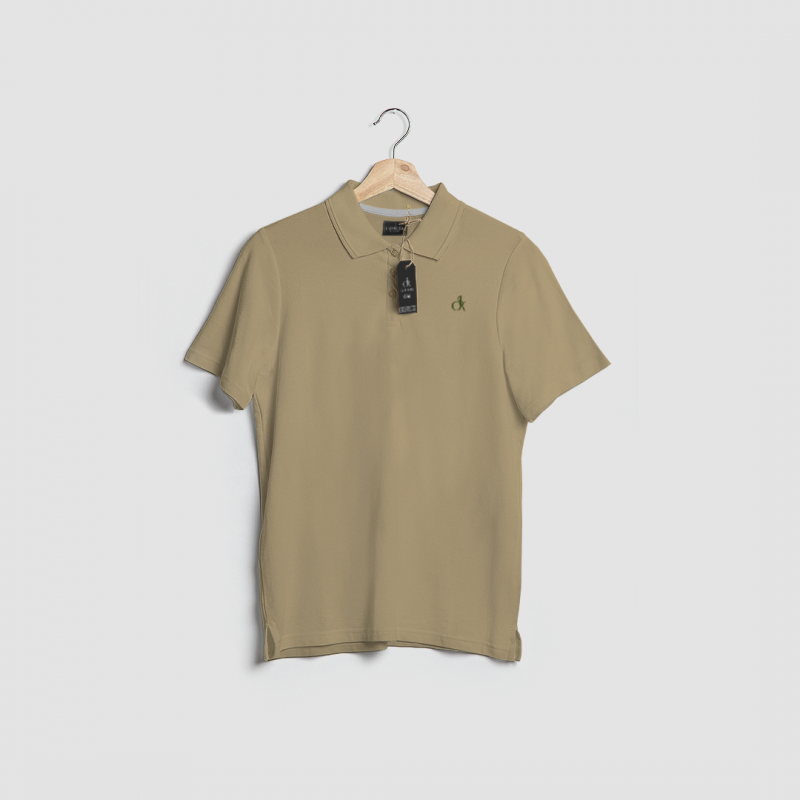 Embroke_Polo_Manga_Corta-Camel